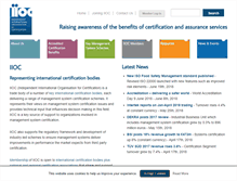 Tablet Screenshot of iioc.org